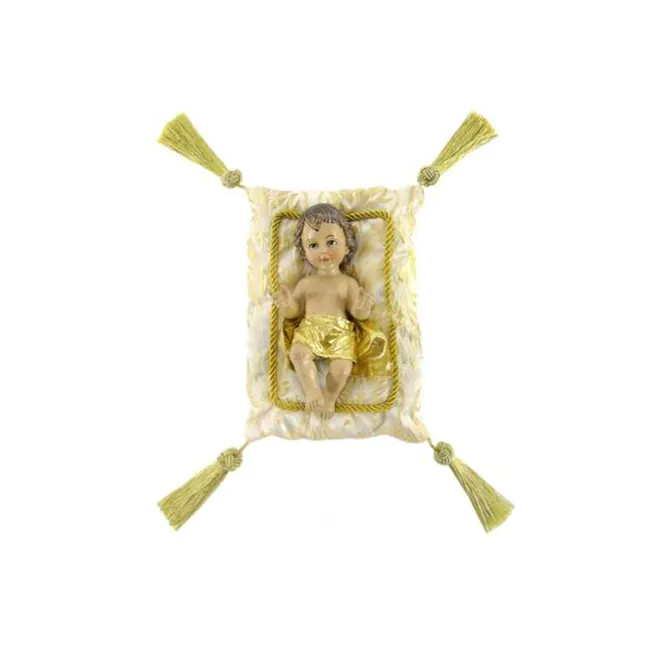 Menino Jesus c/almofada 23cm